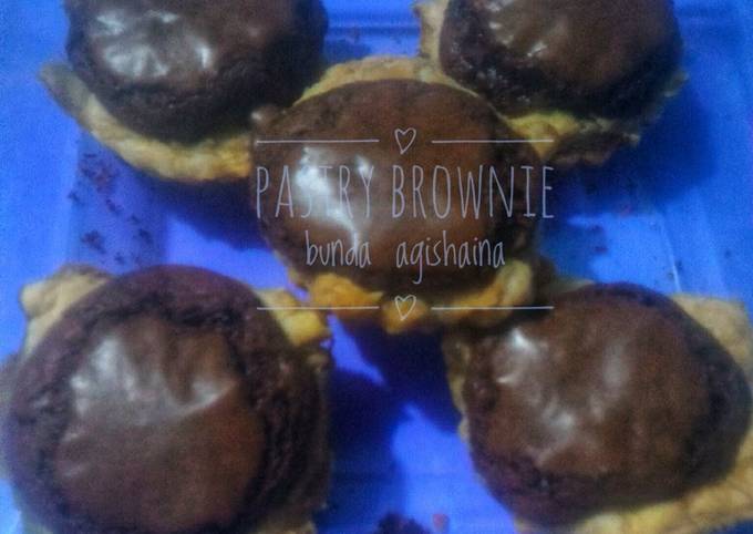 Pastry brownie foto resep utama