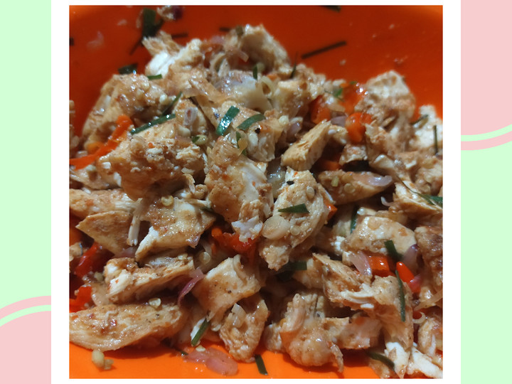 Anti Ribet, Membuat Ayam Suwir Sambal Matah (Resep Diet) Praktis