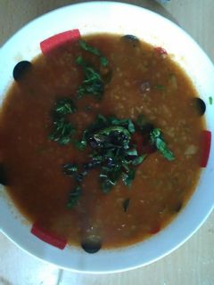 صورة لوصفة شوربة فريك