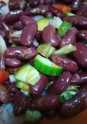 A picture of Red Beans Salad.