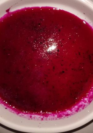 Foto resep Puree Buah Naga (MPASI 6 Month)