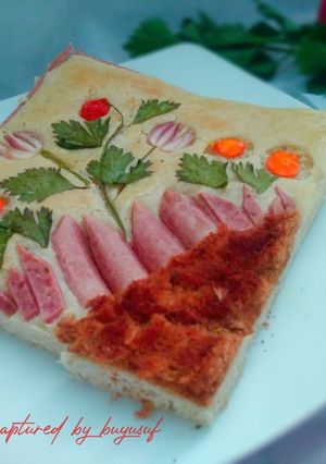 Foto resep Focaccia garden ala ala