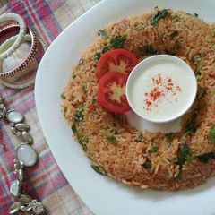 A picture of Mumbai Tawa Pulao.