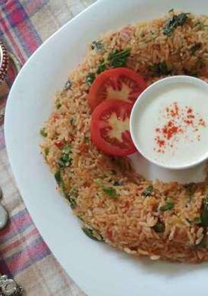 A picture of Mumbai Tawa Pulao.
