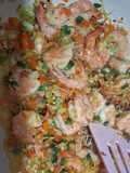Udang tumis pedas