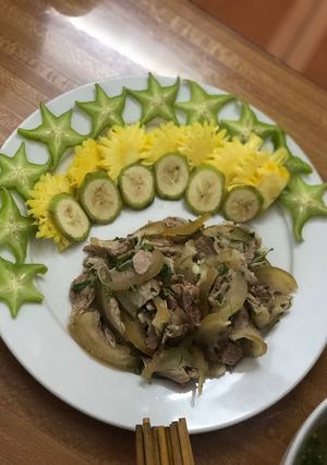 Hình của món Bê Tái Chanh.