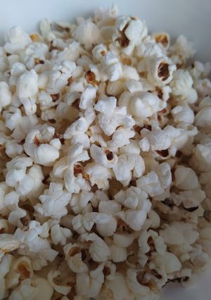 Una foto de Palomitas en sartén