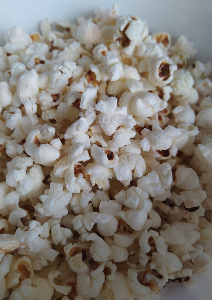 Una foto de Palomitas en sartén