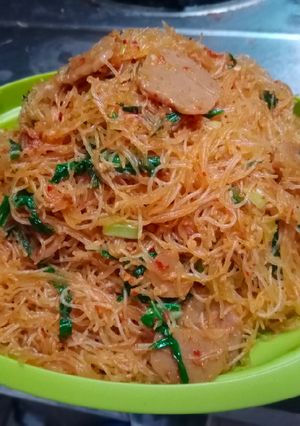 Foto resep Bihun goreng bakso