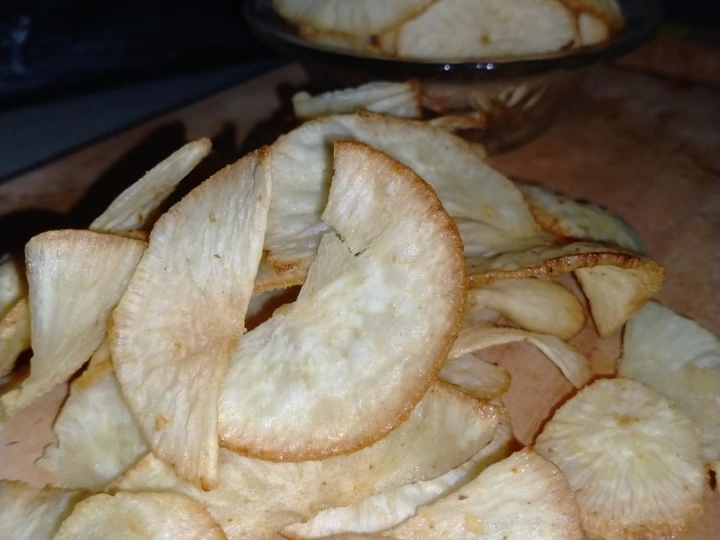 Cara Gampang Menyiapkan Resep Keripik Singkong rasa Bawang yang Bikin Ngiler Anti Ribet, Sempurna