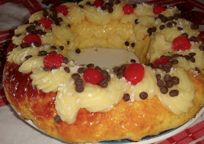 Rosca de Reyes o Pascua Osvaldo Gross Receta de Norali - Cookpad