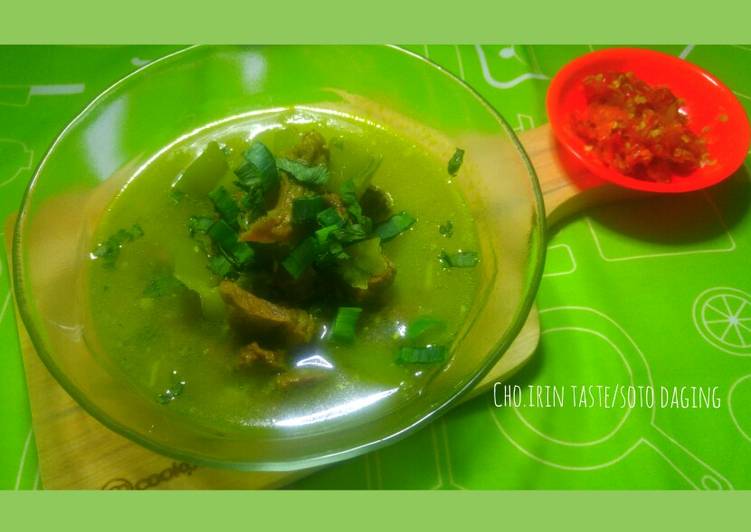 Rahasia Membuat Soto Daging yang Lezat