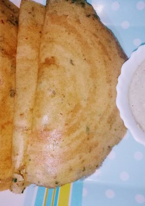 A picture of Tuvar dal dosa.