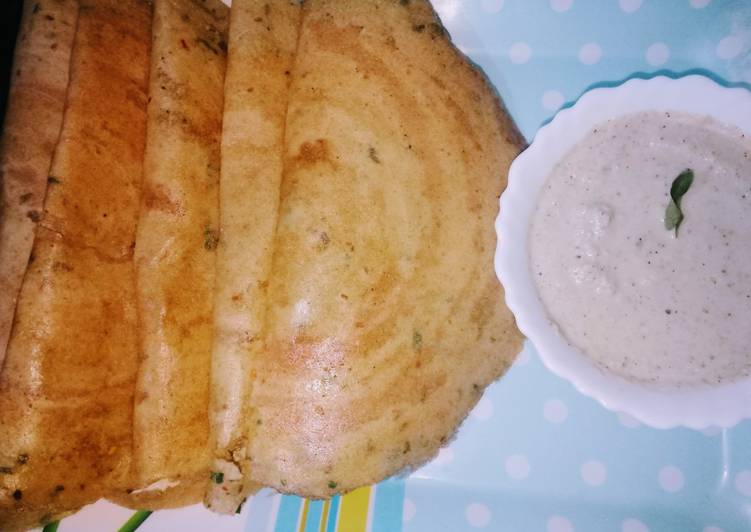 Recipe of Favorite Tuvar dal dosa