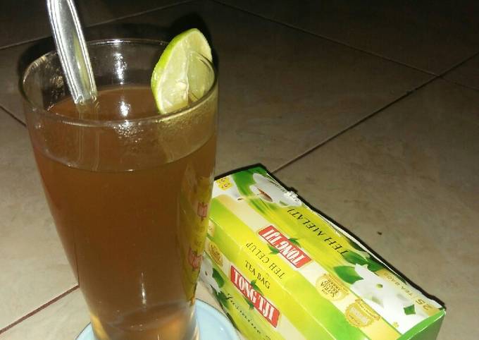 Langkah Mudah untuk Menyiapkan Teh panas Gula merah nipis Anti Gagal