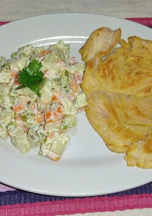 Una foto de Ensalada rusa al estilo de Daniel