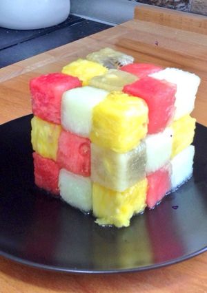 Una foto de Rubik de Frutas