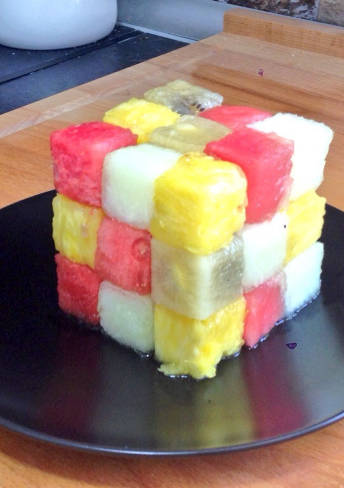 Una foto de Rubik de Frutas