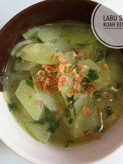 Foto resep Labu siam kuah bening