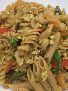 Una foto de Pasta al curry