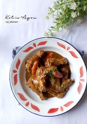 Foto resep Kalio Ayam (dengan bumbu instan)