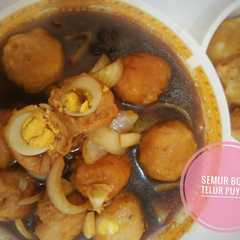 รูปของ Semur bola telur puyuh