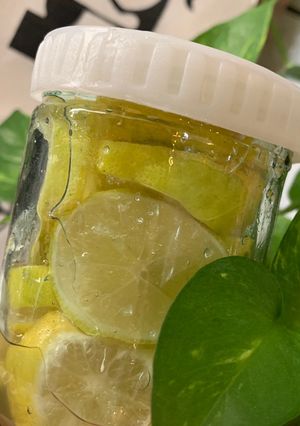 عکسی از دستور معجون لیمو عسلی 🍋🍯