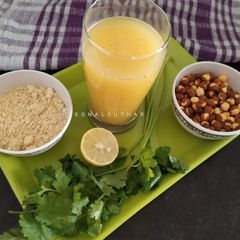 Sattu ka sharbat A picture of Sattu ka sharbat.
