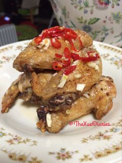 Foto resep Sayap Ayam Goreng Saus Vietnam | Chicken Wings in Vietnamese Sau