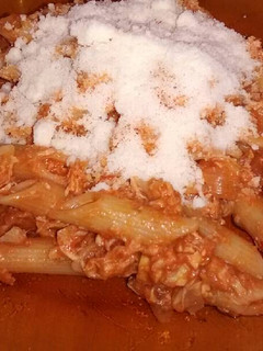 Una foto de Macarrones pollo a l'ast