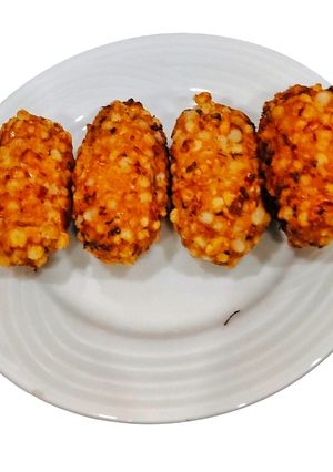 A picture of Sabudana Bullets.