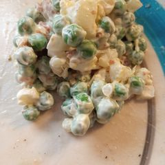 A picture of English Pea Salad.