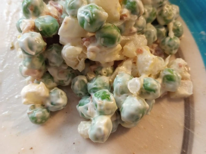 Easy Steps to Prepare English Pea Salad the Perfect Really delicious