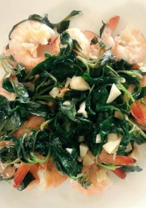 Foto resep Udang goreng kemangi