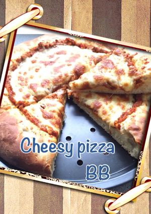 Foto resep Pizza dengan stuffed crust