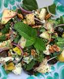 Ensalada de Espinaca con Dátil y Queso de Cabra
