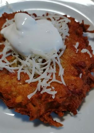 Tócsni bacon szalonnás recept fotója
