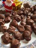 Pasas de uva bañadas en chocolate re-fácil: 🚫gluten ni lactosa