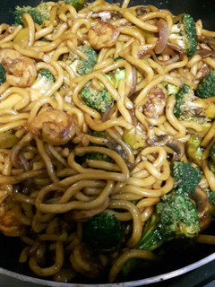 A picture of Shrimp udon.