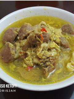 Foto resep Sop kari bakso ketofy