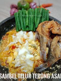 Foto resep Sambel Telur Terong Asam (khas Kutai)