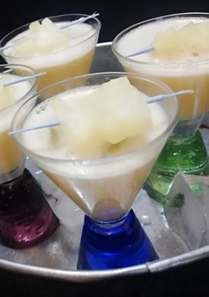 A picture of PINEAPPLE LEMON PUNCH #ramdankitayari #SummerDrinksContest.