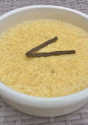 Une photo de Riz au lait cru fermier