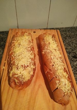 Una foto de Pan de ajo al estilo brasileño