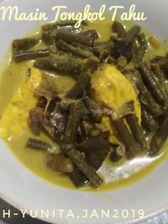 Foto resep Gulai Pangek Masin Tongkol Tahu