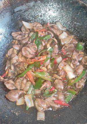 Foto resep Tumis jantung ayam saus tiram