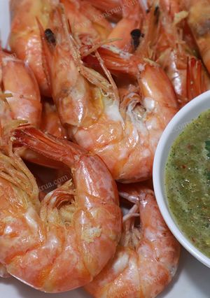 รูปของ กุ้งอบเกลือพร้อมสูตรน้ำจิ้ม