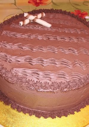 Klasszikus csokoládétorta recept fotója