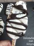 Gelato alla ricotta e cioccolato