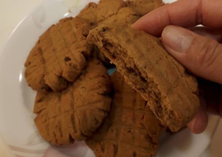 Resep Peanut butter cookies Anti Gagal